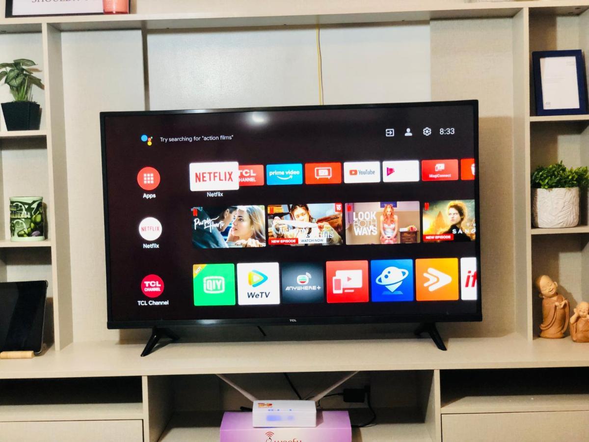 Air Residence 1Br With Balcony Free Netflix And Disney Plus Manila Ngoại thất bức ảnh